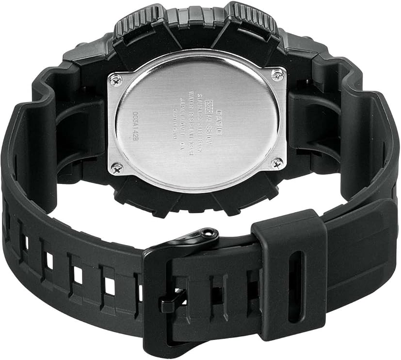 Casio Mens Quartz Watch Analog-Digital Display and Resin Strap AQ-S810W-1BVDF