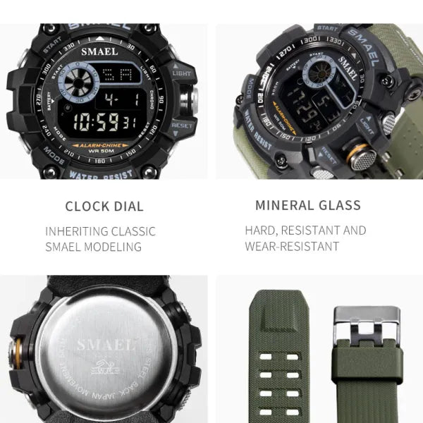 SMAEL WATCH For Men Sports Watch-S8010-BGN