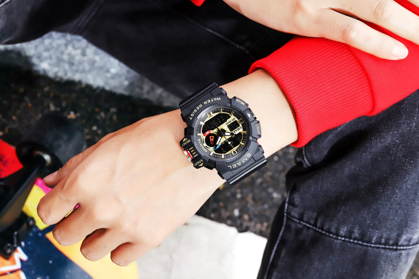 SMAEL WATCH For Men Sports Watch-S8043-BG