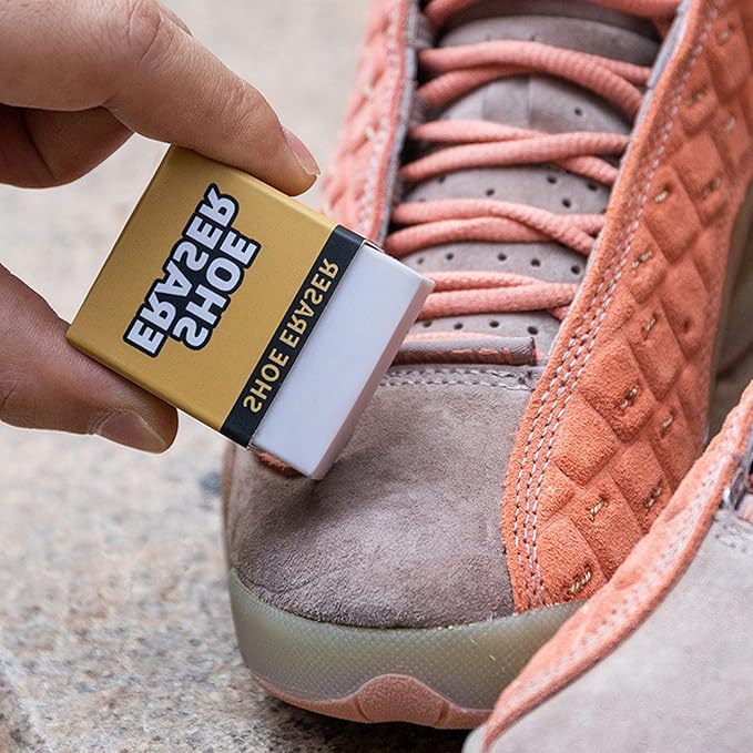 Magic Eraser Sponge for Cleaning Shoe Surfaces - Dirt Eraser for Leather and Suede Shoes