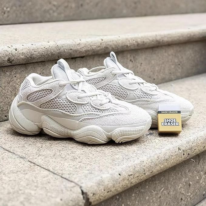 Magic Eraser Sponge for Cleaning Shoe Surfaces - Dirt Eraser for Leather and Suede Shoes