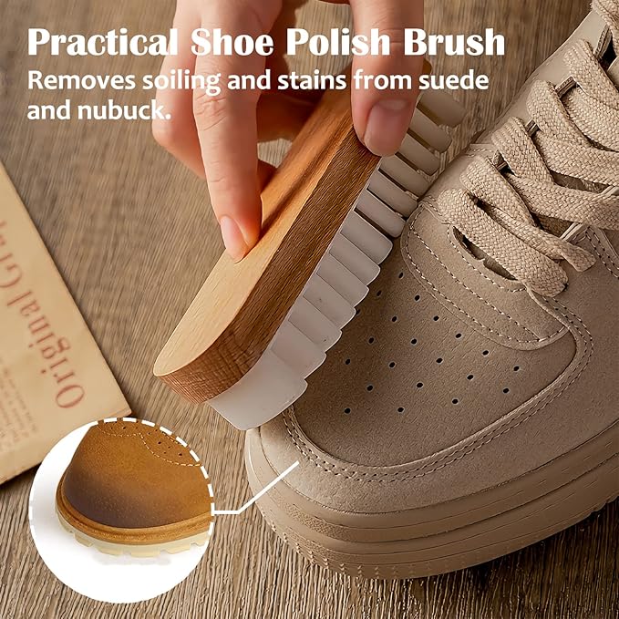2 Pcs Suede Shoe Brush, Boot Shoe Cleaning Brush Suede Cleaner Brush Soft TPR Suede Eraser Folded Crepe Shoe Brushes for Cleaning Magic Silicone Suede Nubuck on Boots, Shoes, Jackets, Leather