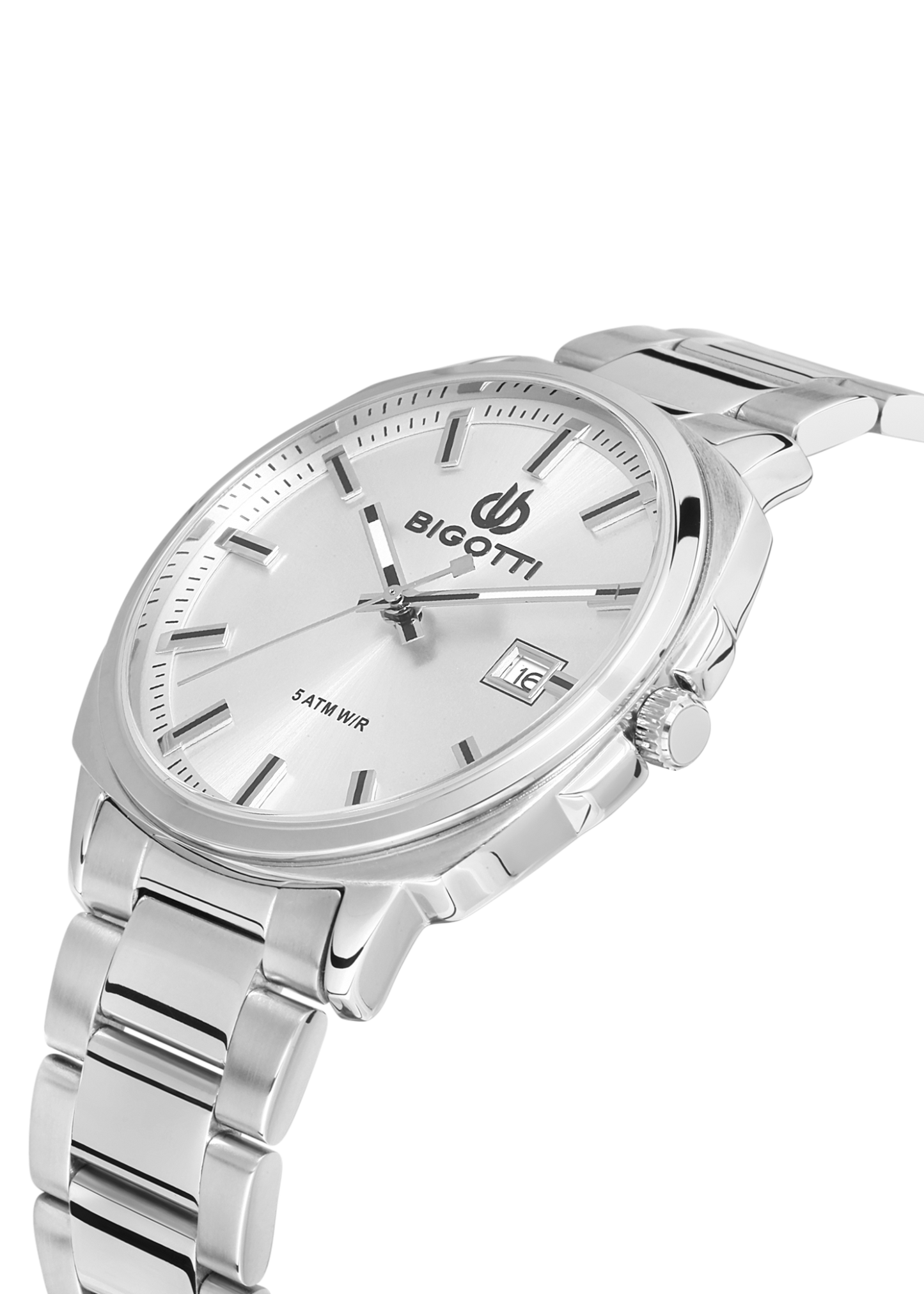 BIGOTTI MILANO MENS STAINLESS STEEL STRAP WATCH – BG.1.10483-1