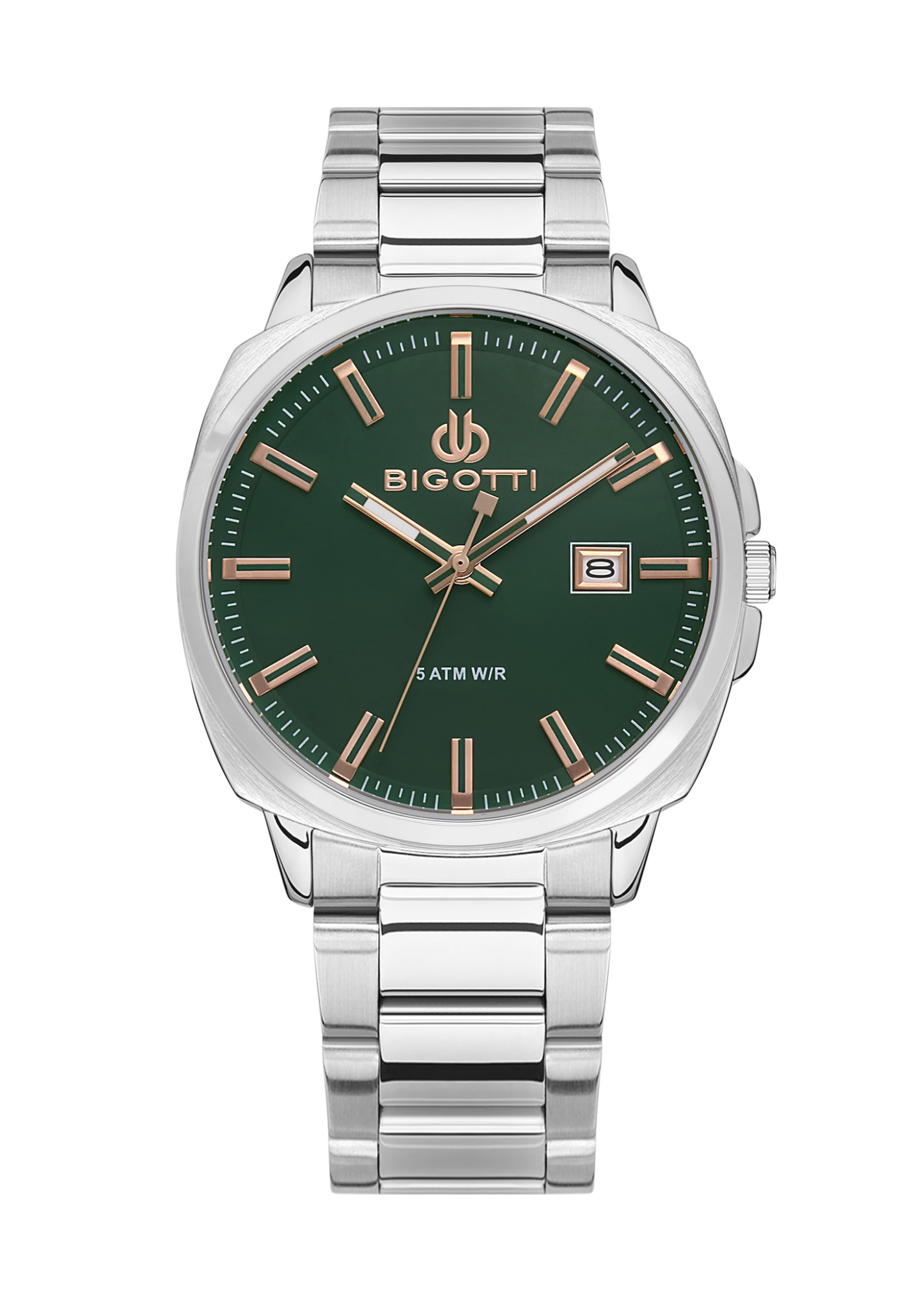 BIGOTTI MILANO MENS STAINLESS STEEL STRAP WATCH – BG.1.10483-4