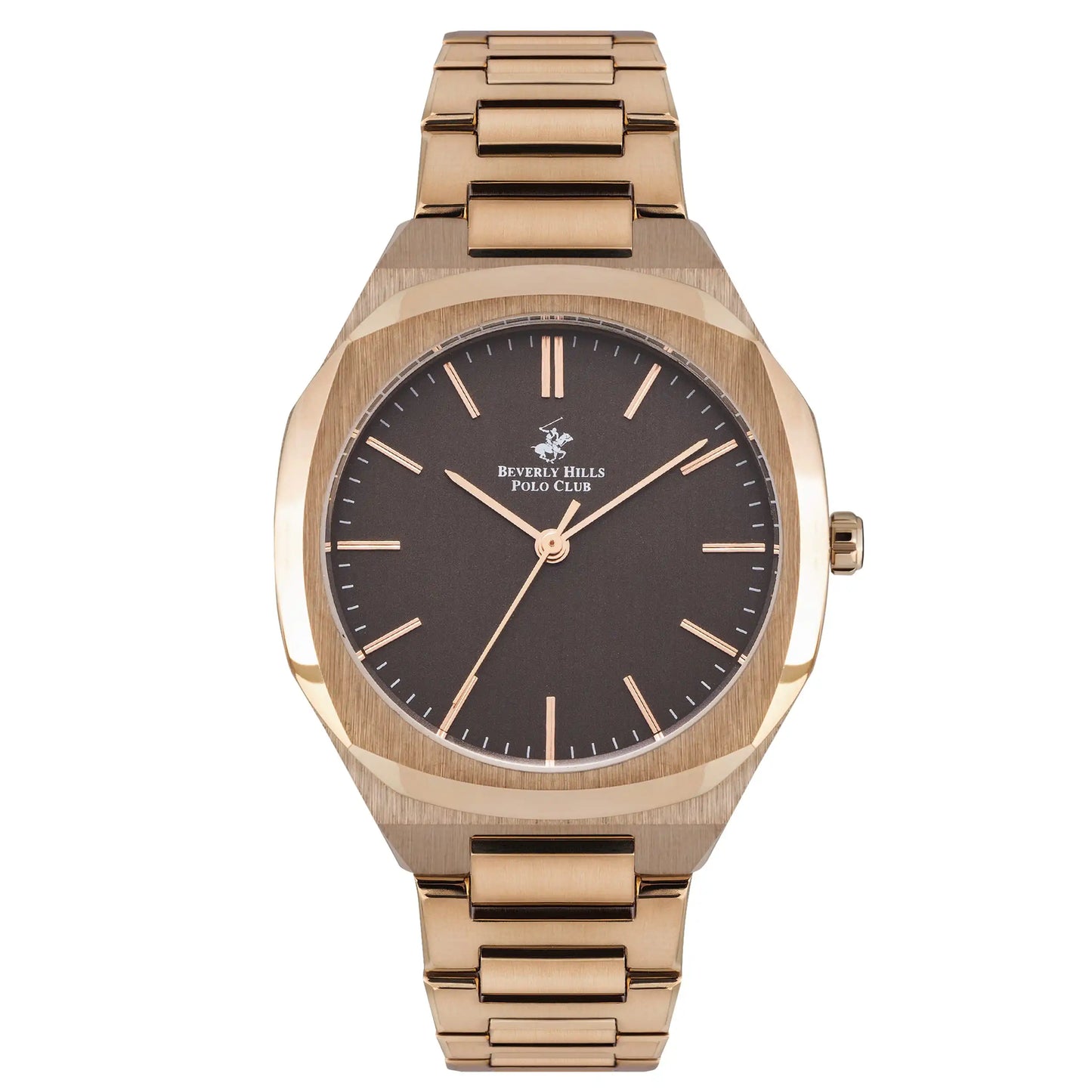 BEVERLY HILLS POLO CLUB Men’s Analog Brown Dial Watch – BP3023X.440