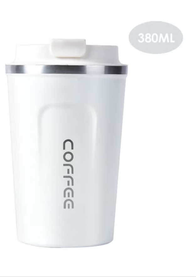 Generic Stainless Steel Coffee Insulated Thermal Cup Multicolor 380ml