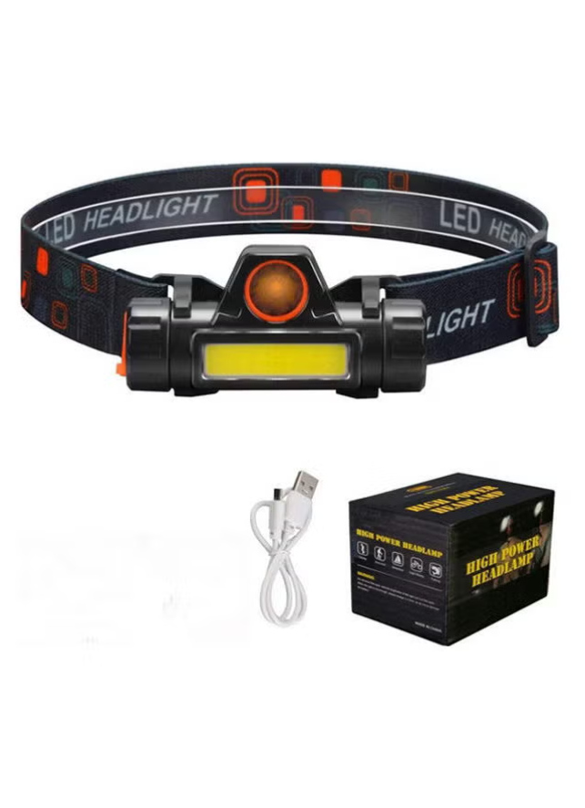 Generic A Headlamp Headlight Equipped With Magnetic Led Bulbs 8.8cm