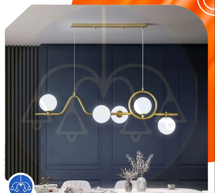 Love chandelier - Shiny gold /code: 474