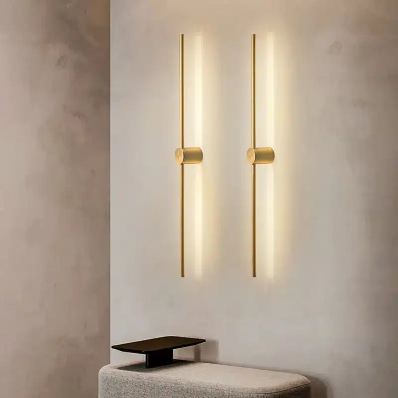 Wall lamp - shiny gold, code (561)