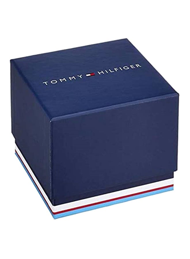TOMMY HILFIGER Men's Austin Round Shape Metal Analog Wrist Watch 44 mm - Silver - 1791639