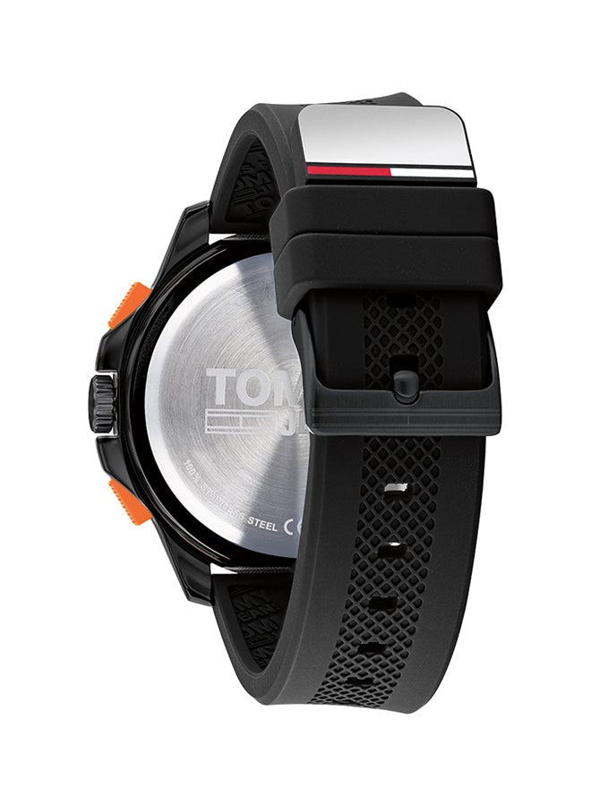 TOMMY HILFIGER Men's Silicone Analog Digital Wrist Watch 1791763
