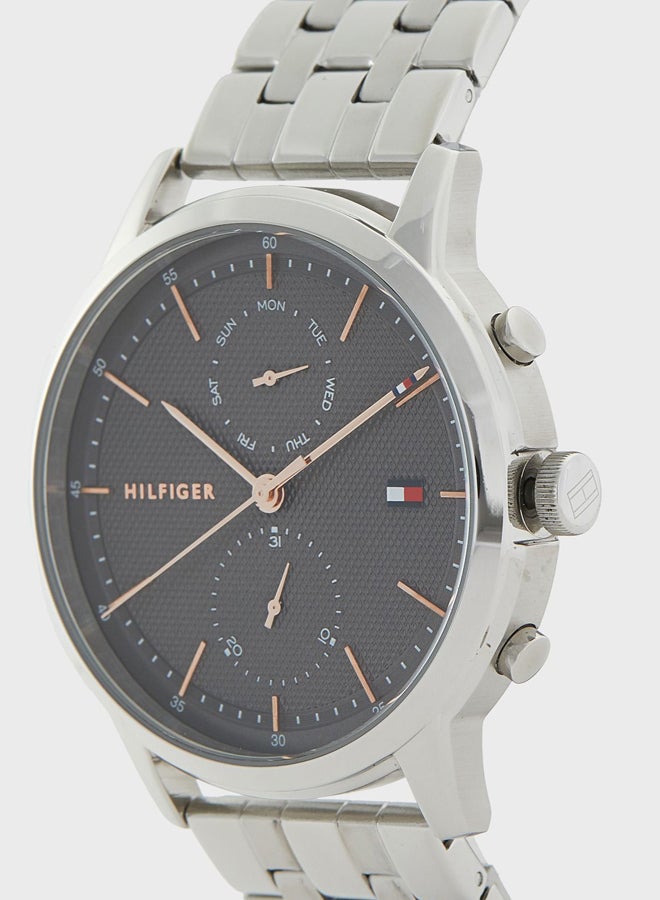 TOMMY HILFIGER Men's Stainless Steel Analog Wrist Watch 1710431
