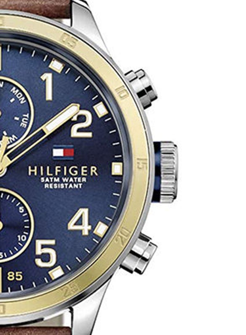TOMMY HILFIGER Men's Trent Navy Dial Watch - 1791137