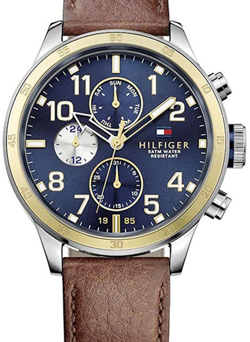 TOMMY HILFIGER Men's Trent Navy Dial Watch - 1791137