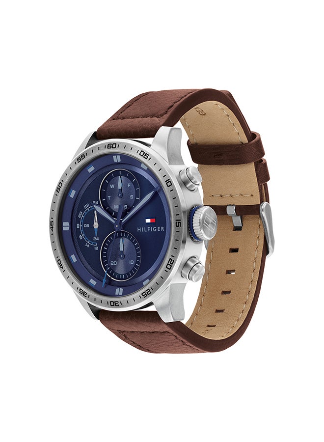 TOMMY HILFIGER Men's Trent Blue Dial Watch - 1791807