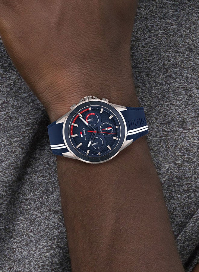 TOMMY HILFIGER Men's Aiden Navy Dial Watch - 1791859