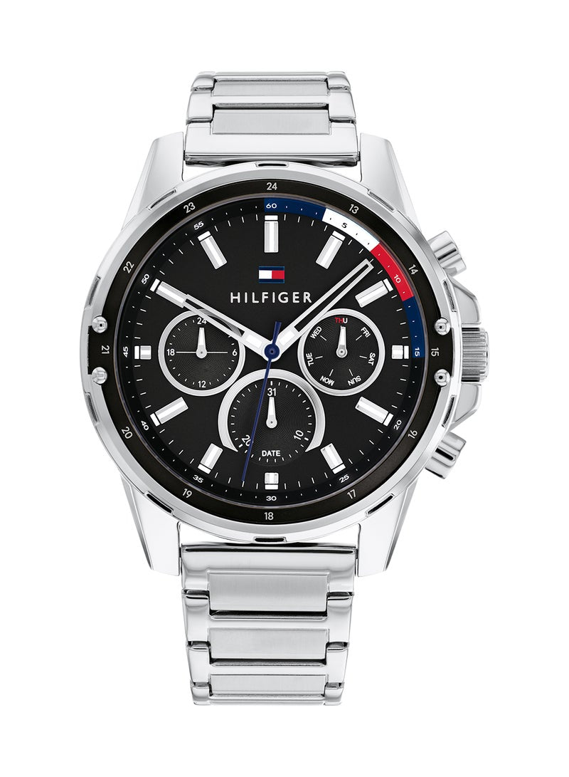 TOMMY HILFIGER Men's Mason Black Dial Watch - 1791936