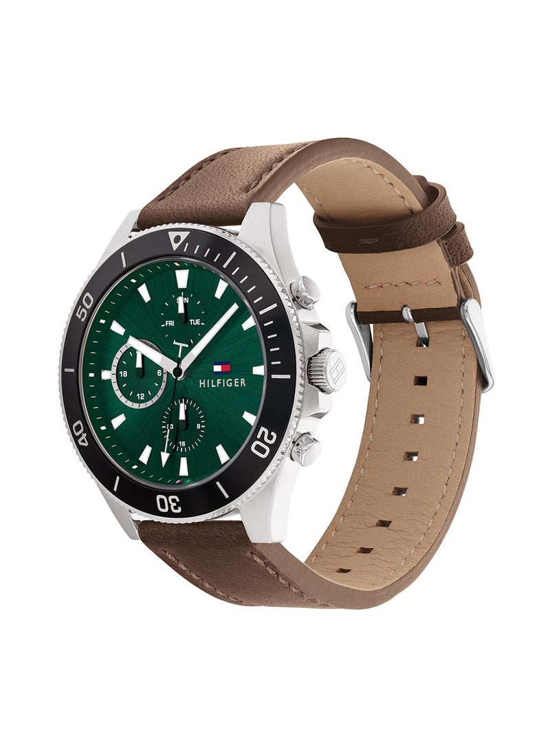 TOMMY HILFIGER Men's Larson Green Dial Watch - 1791983