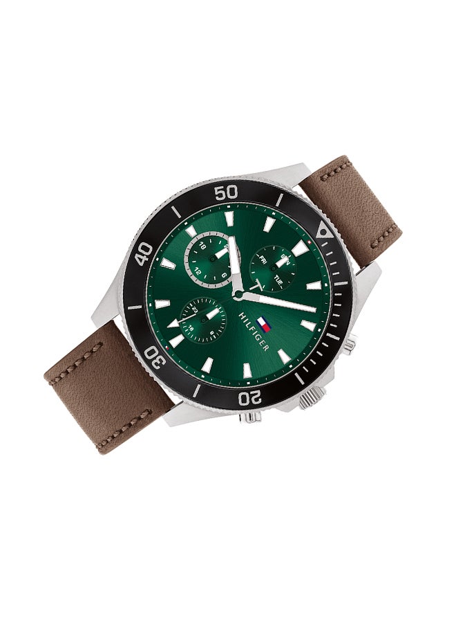 TOMMY HILFIGER Men's Larson Green Dial Watch - 1791983