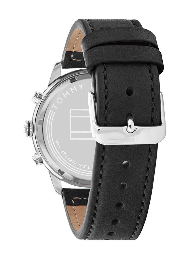 TOMMY HILFIGER Men's Jimmy Black Dial Watch - 1791947