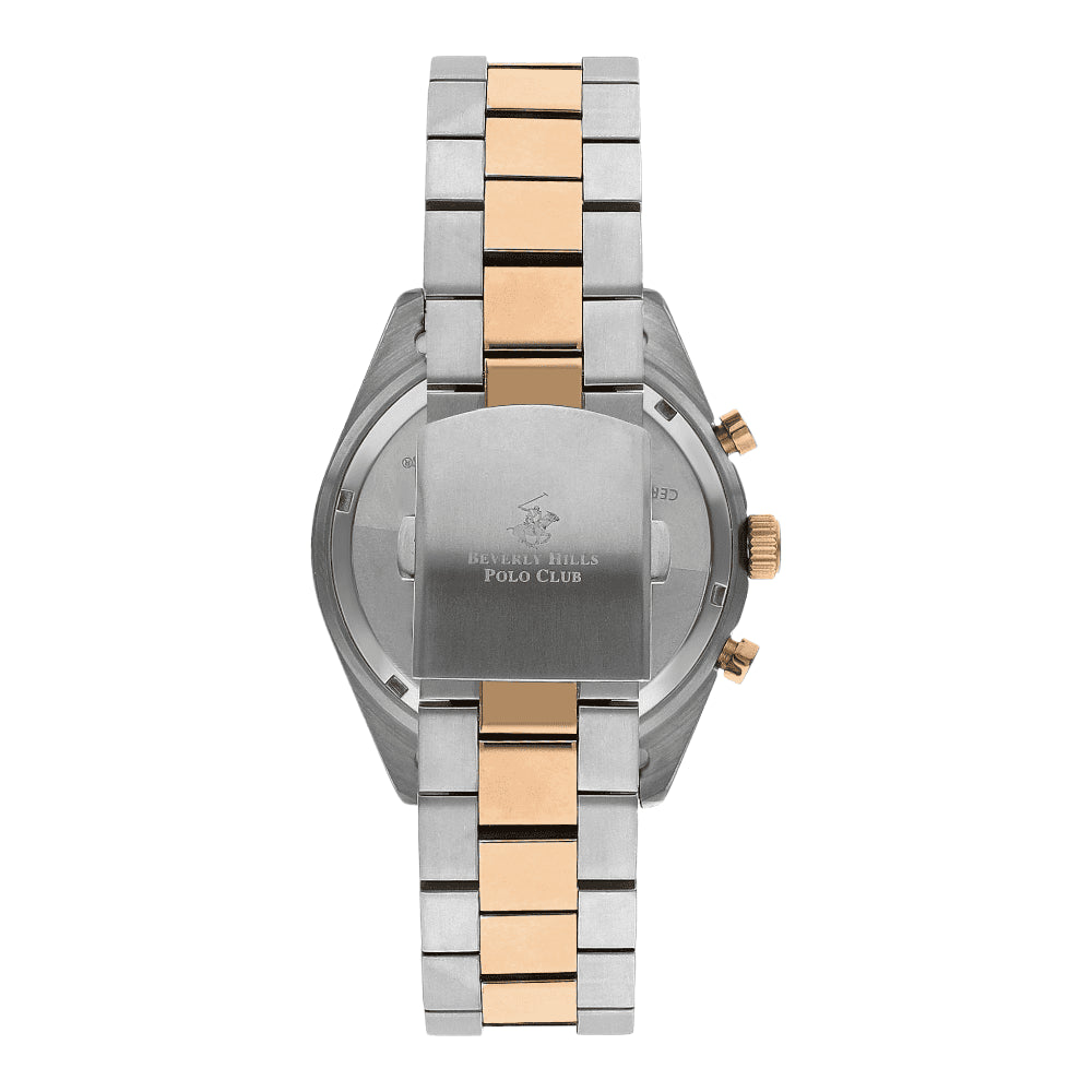 BEVERLY HILLS POLO CLUB Men’s Multi Function Gun Dial Watch – BP3358X.560