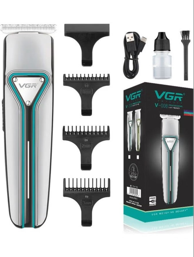VGR V-008 Professional Electric Cordless Hair Trimmer Multicolour 700grams