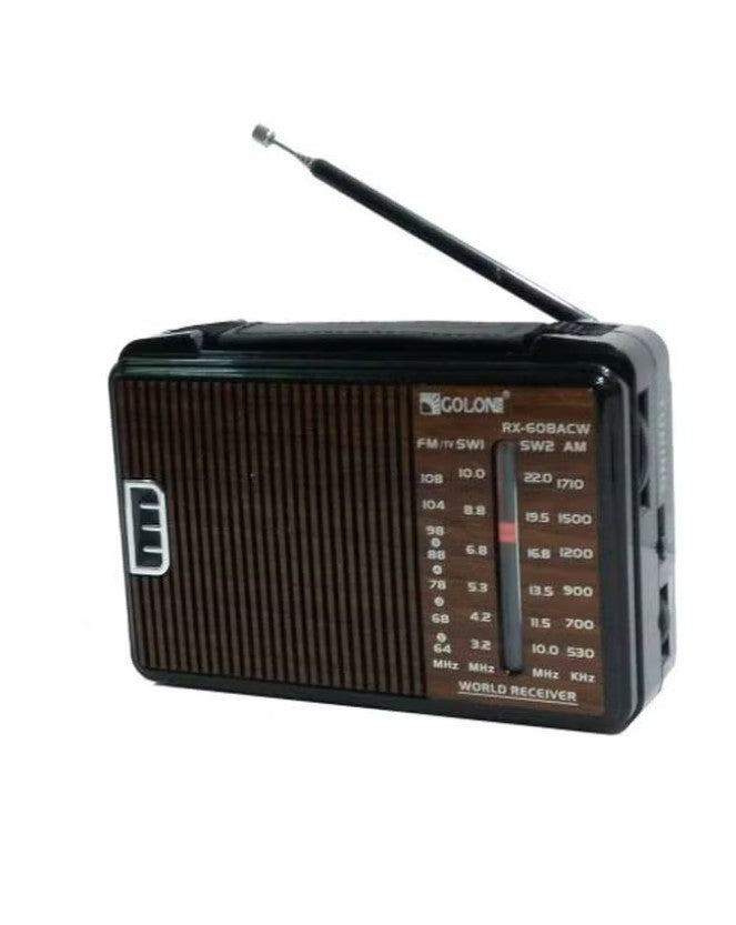 Golon Classic Mini Electric Radio 2724527006618 Black