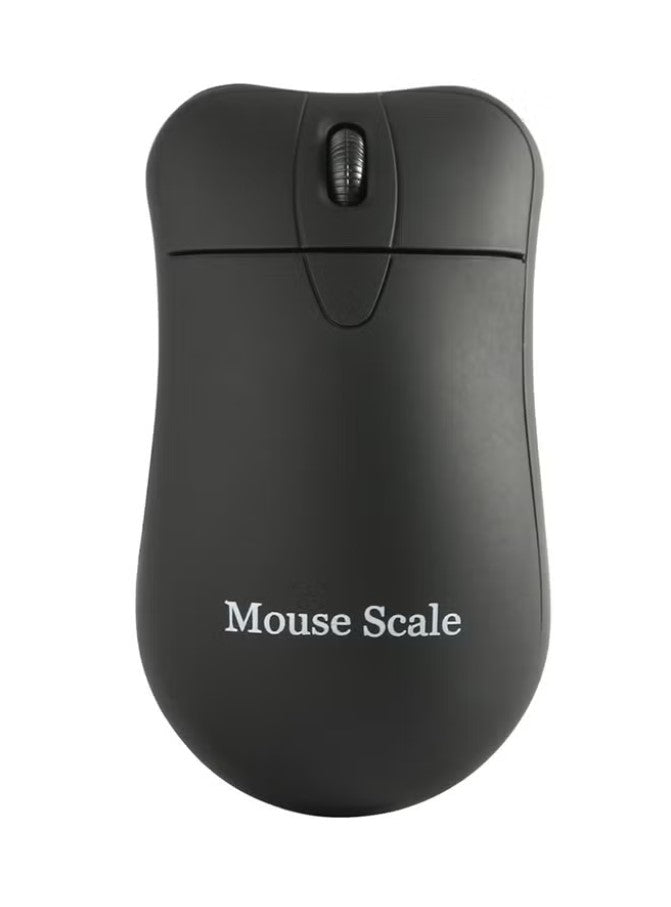 Generic Portable Mini Mouse Style Digital Gram Precise Scale Black 10.4cm