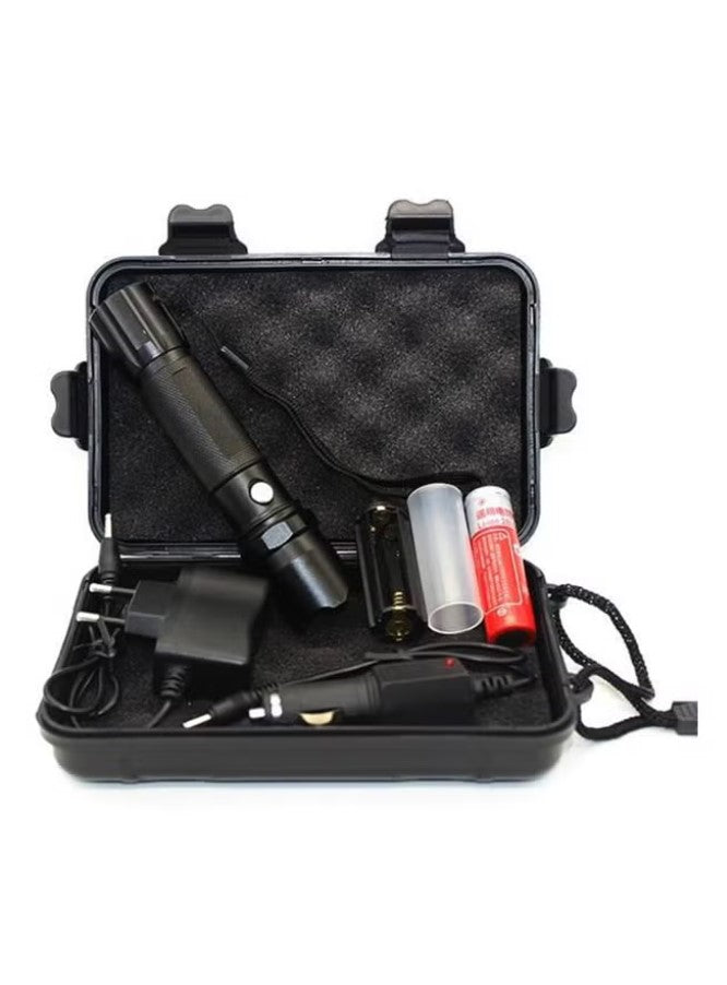 Super Bright High Power LED Flashlight Set Cree Q5 Linternas By 18650/AAA Battery Rechargeable Lamp Torches Multicolour