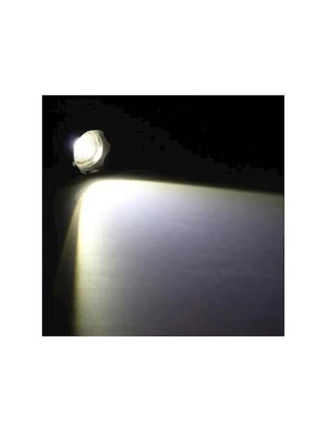 Generic Led Flashlight Torch Black 167 / 145 (L) x 38 (HD) x 32 (TD)mm