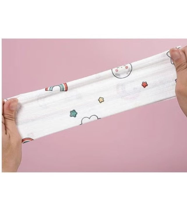 Generic 50pcs Super Absorbent Flamingo Shape Oil Tissue Roll for Kitchen and Bathroom