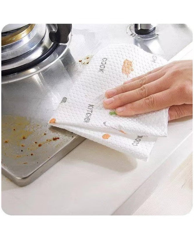 Generic 50pcs Super Absorbent Flamingo Shape Oil Tissue Roll for Kitchen and Bathroom