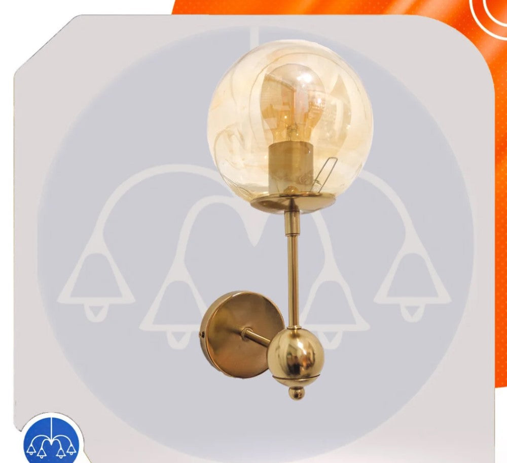 Bakora Wall Lamp – Shiny Gold (code:466)