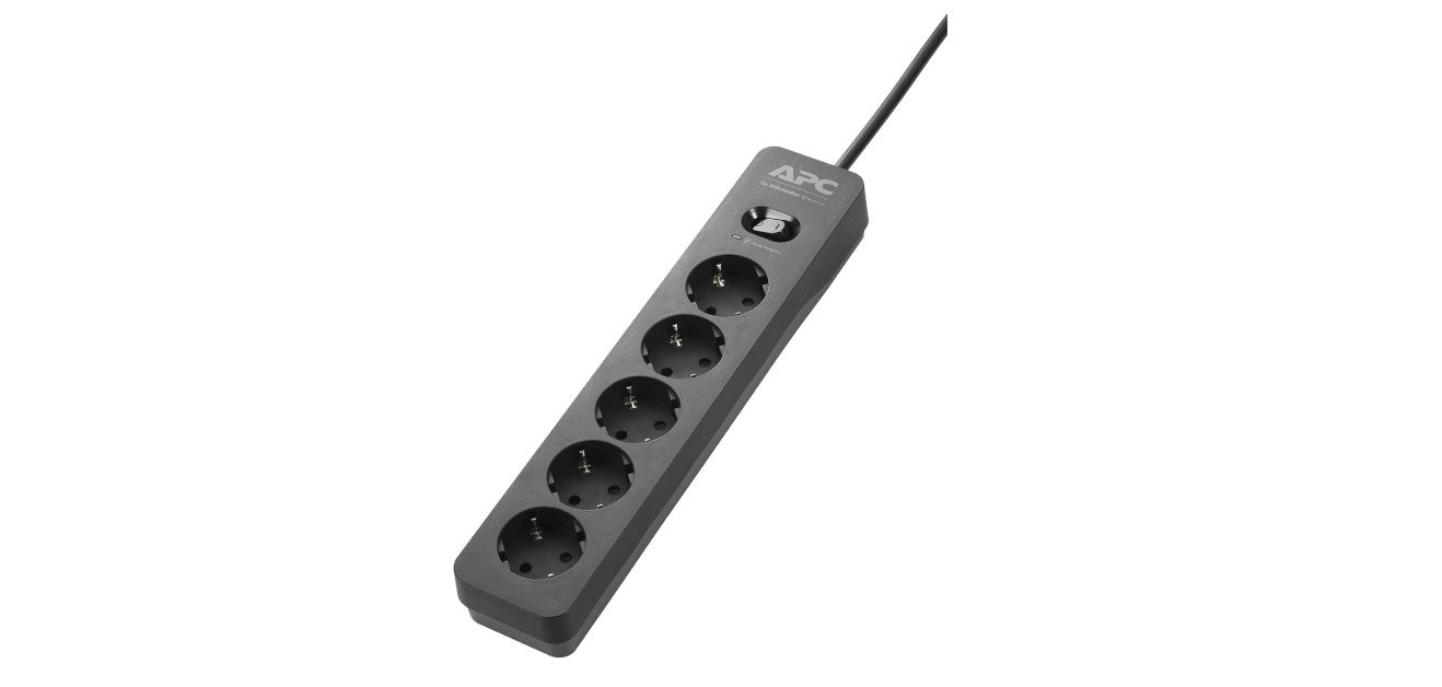 APC Essential SurgeArrest 5 Outlet Black 230V