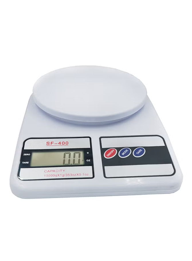 Generic Kitchen Digital Scale White/Black 10kg