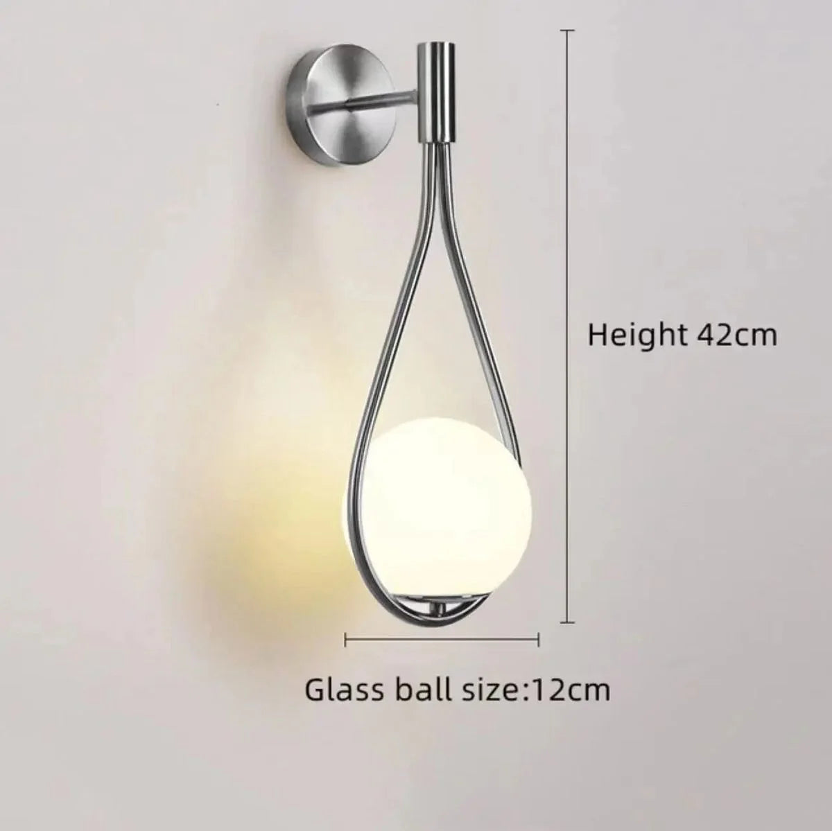 Racket wall lamp - Silver (code:122)