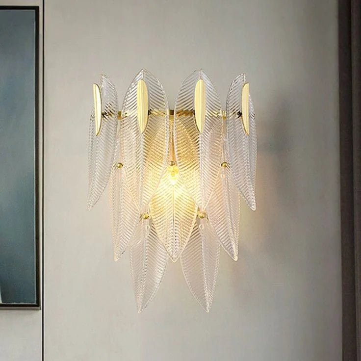 Leaf wall lamp : Code : 357