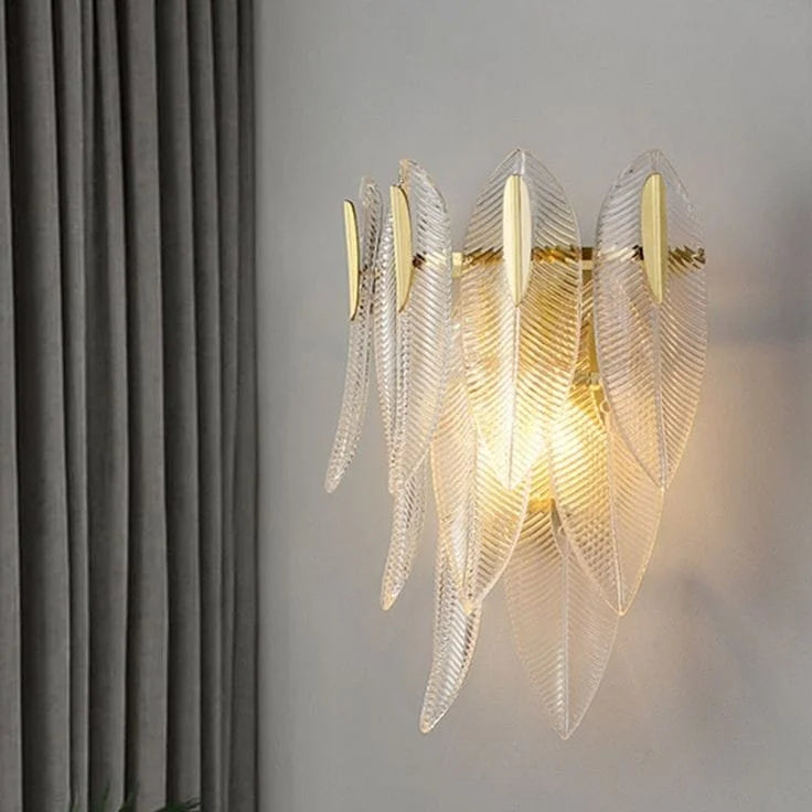 Leaf wall lamp : Code : 357