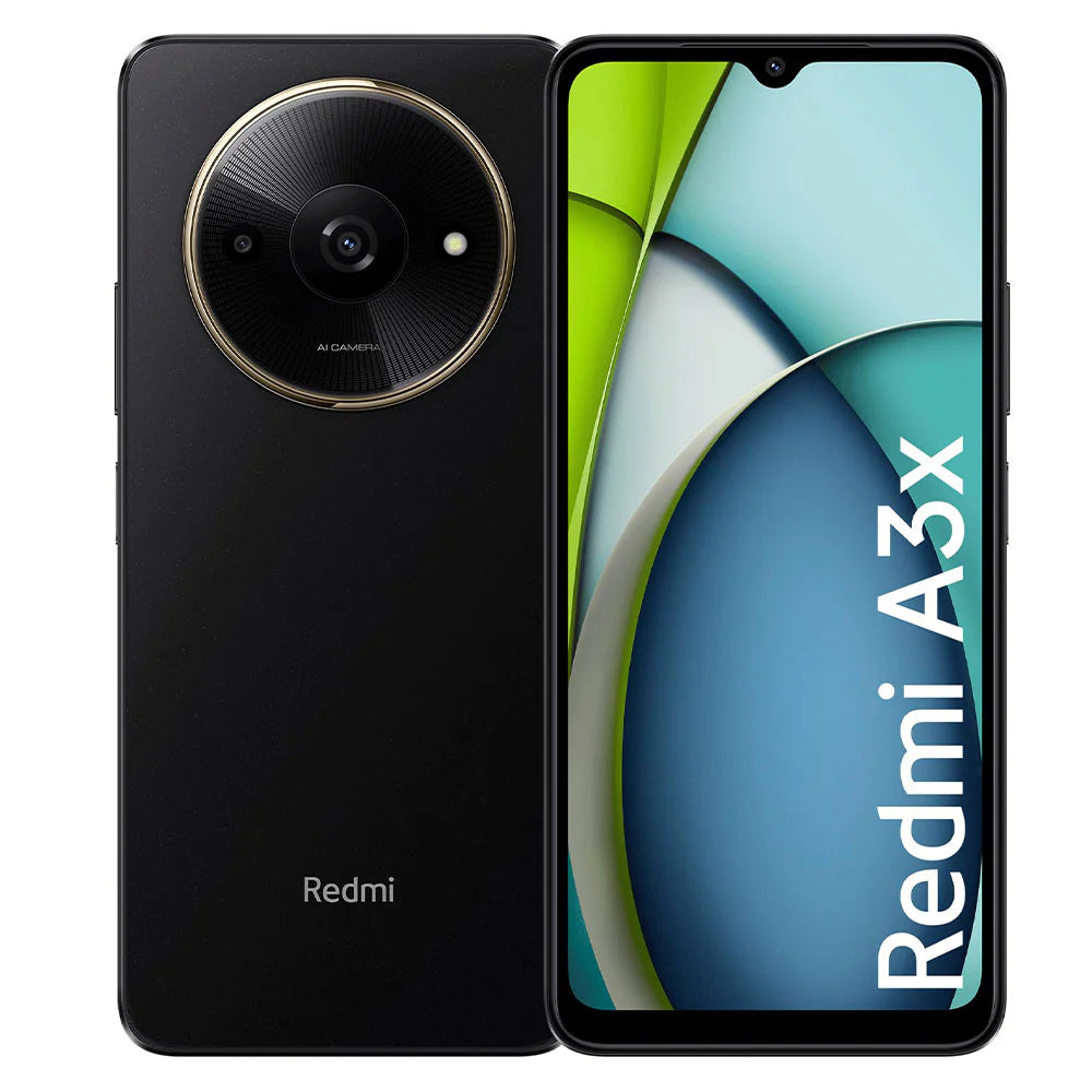 Redmi A3X Dual SIM Midnight Black 4GB RAM 128GB 4G - Middle East Version
