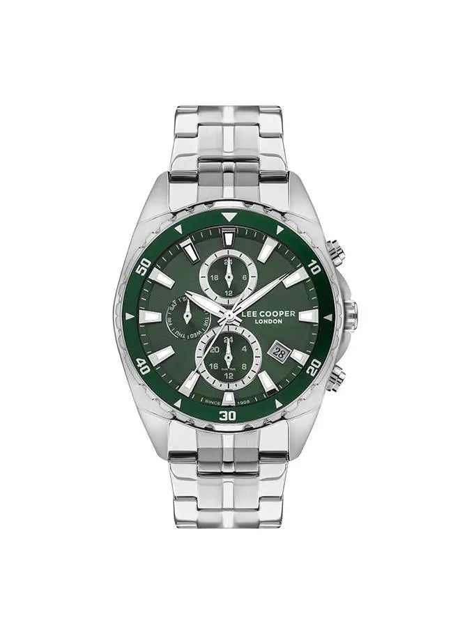 LEE COOPER Men’s Multi Function Green Dial Watch – LC07515.370
