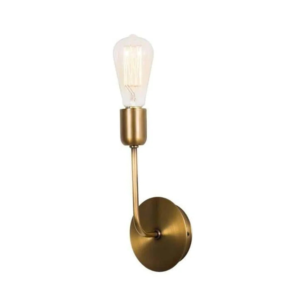 Chestban wall lamp - shiny gold - (code:276)