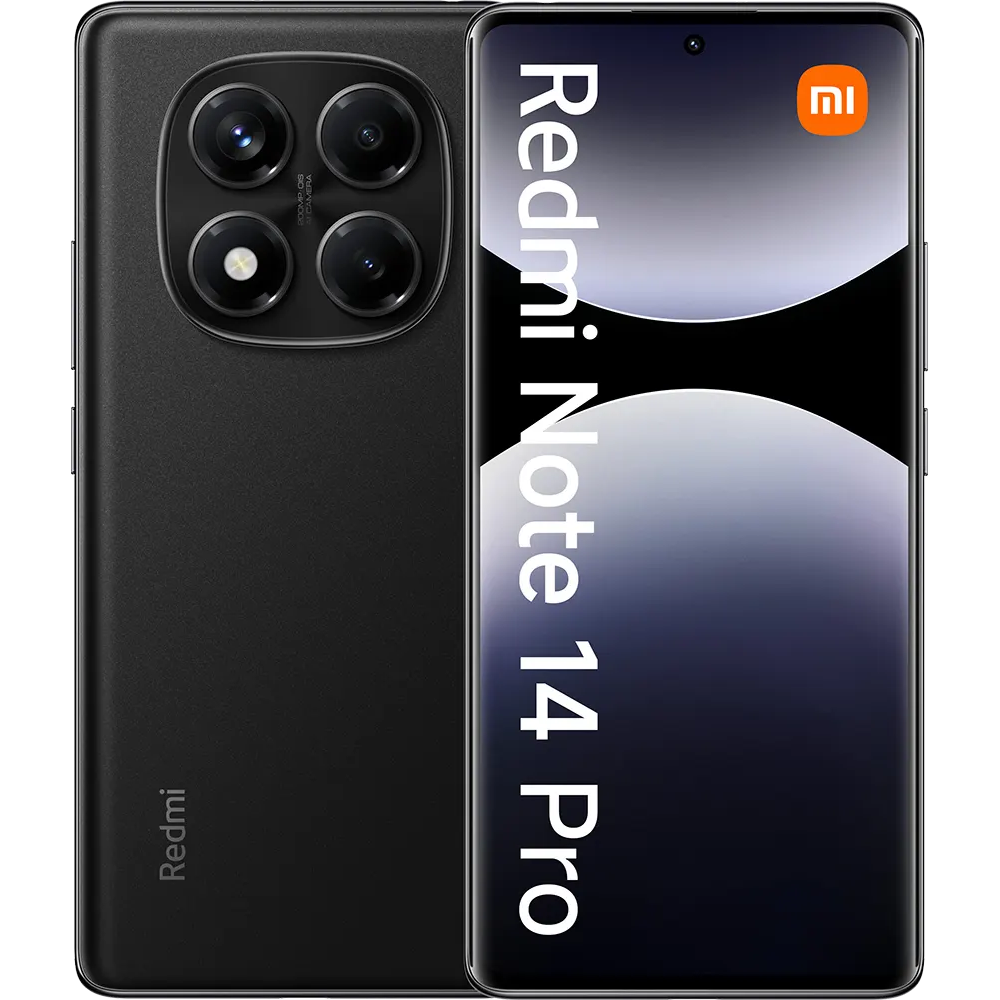 Redmi Note 14 Pro 4G Midnight Black 8GB RAM 256GB - Global Version