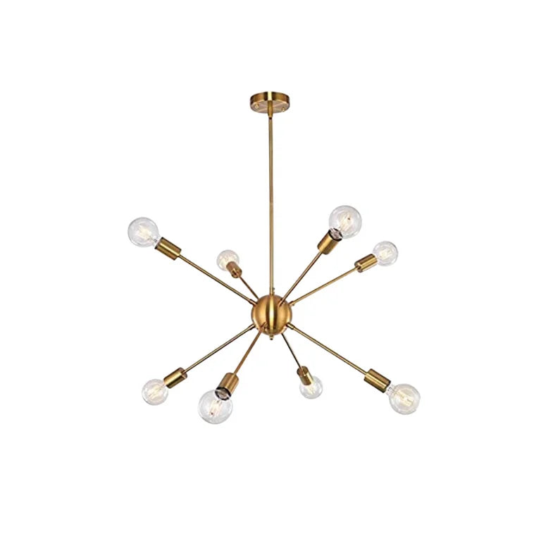 Shams Chandelier 8 Shields – Shiny Gold – (Code:160)
