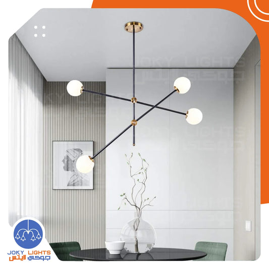 ‎Random chandeliers - black*gold (code:030)‎