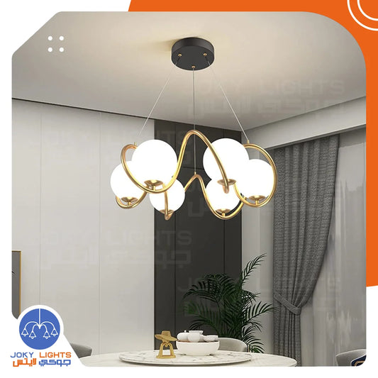 Round zipper chandelier - code : 045