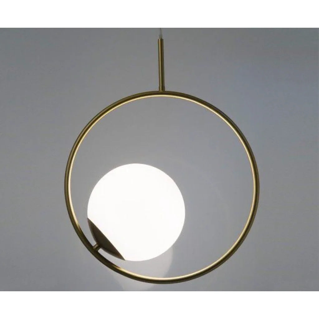 Round ceiling light - Shiny gold - Code : 069