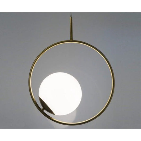Round ceiling light - Shiny gold - Code : 069