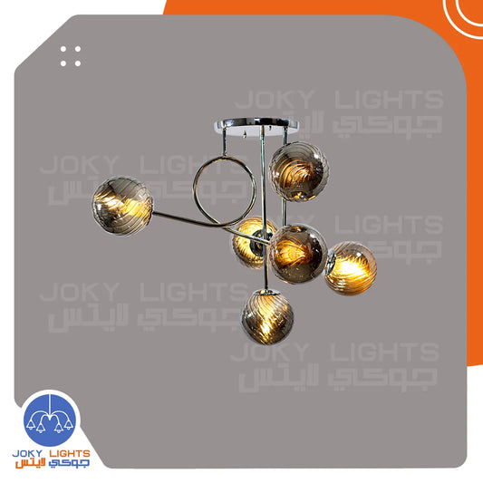 ‎Bow Chandeliers – Brilliant Silver – (Code:078)‎