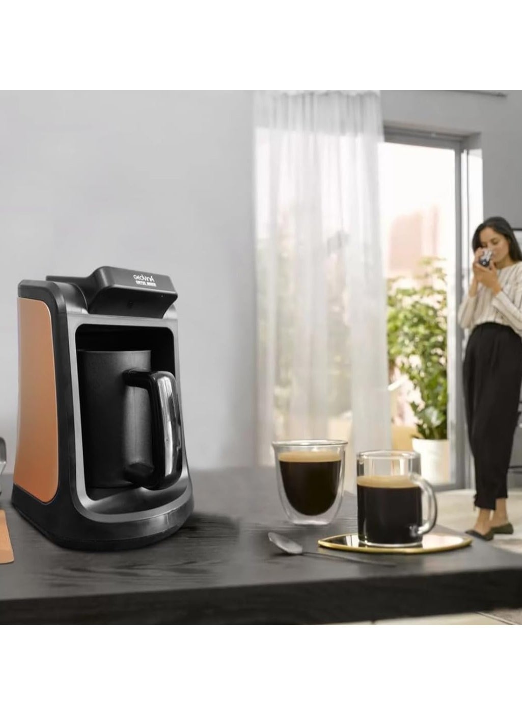 Geovina Turkish coffee maker, Coffee Machine, electric turkish coffee maker