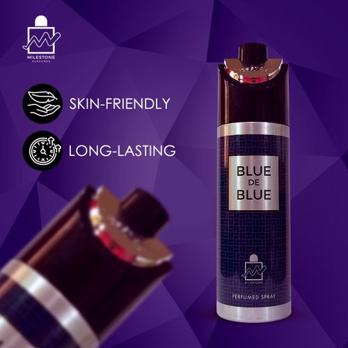 Milestone Blue De Blue Body Spray For Men 200ml